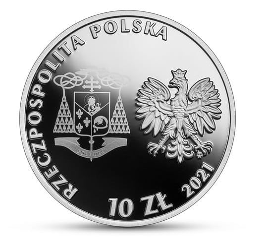Moneta 10 zł Beatyfikacja Stefana Wyszyńskiego 2021