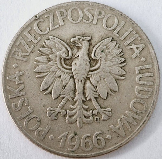 Moneta 10 zł Tadeusz Kościuszko 1966