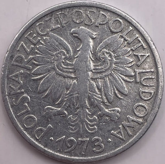 Moneta 2 złote Jagody 1973 r. stan 3