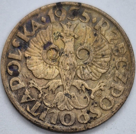 Moneta 2 grosze 1935