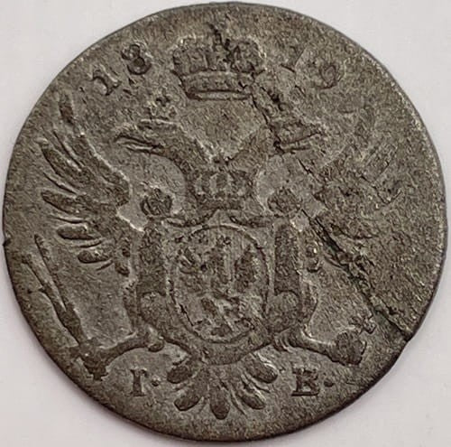 Moneta 5 groszy 1819-1823 IB Królestwo Polskie