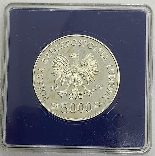 5000 zł Żołnierz Polski na Frontach Westerplatte 1989
