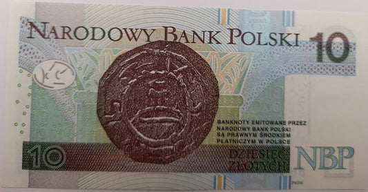 Banknot 10 zł 2016 Mieszko I UNC