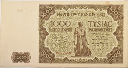 Banknot 1000 zł 1947