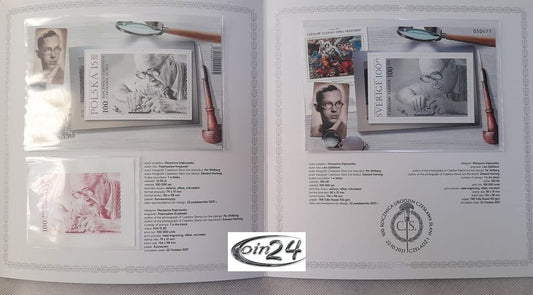 Czesław Słania Mistrz Stalorytu Folder + FDC Słani