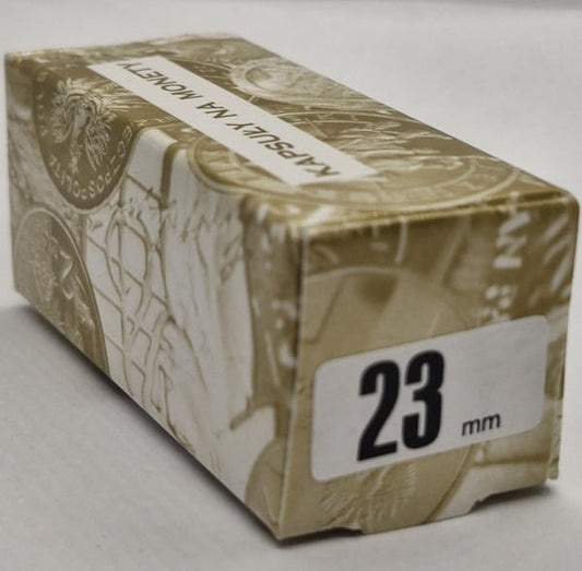 Kapsle na monety Kolekcjoner 23 mm 10 szt