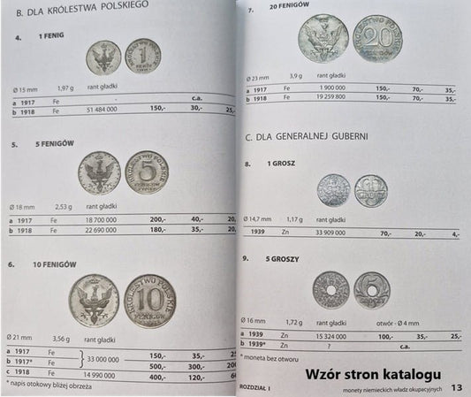 Katalog monet polskich Janusz Parchimowicz 2025
