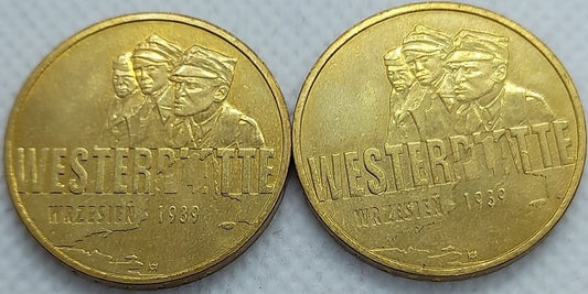 Moneta 2 zł Wrzesień 1939 Westerplatte 2009
