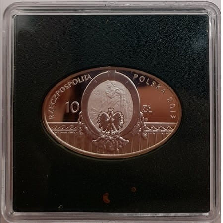 Moneta 10 zł 100 lat teatru polskiego w Warszawie 2013