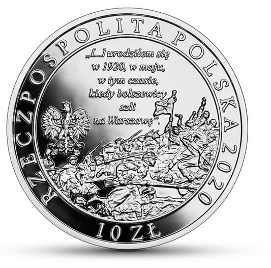 Moneta 10 zł 100 rocznica urodzin Jana Pawła II 2020