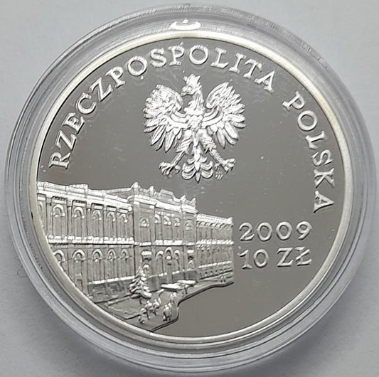 Moneta 10 zł 180 lat Bankowości Centralnej w Polsce 2009