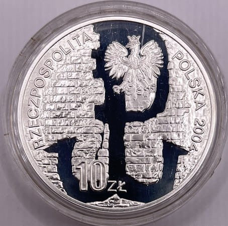 Moneta 10 zł 60 rocznica Powstania Warszawskiego 2004