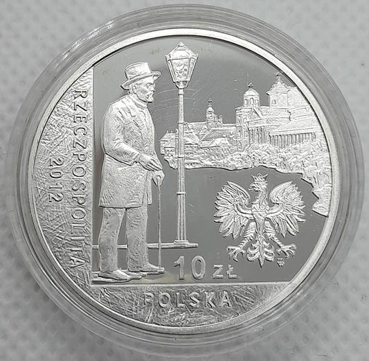 Moneta 10 zł Bolesław Prus 2012 r.