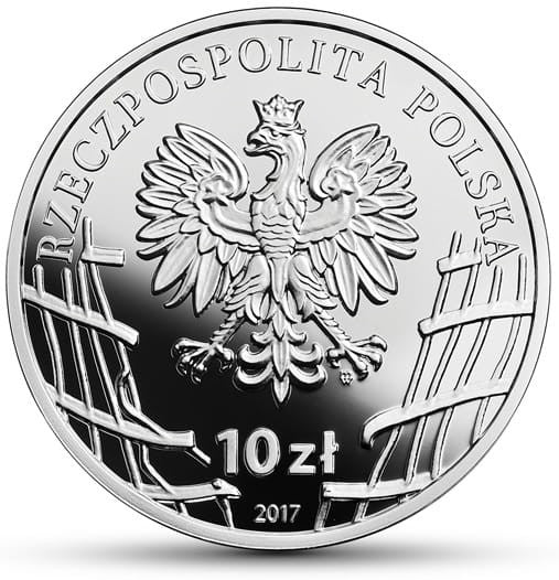 Moneta 10 zł Henryk Glapiński "Klinga" 2017 r.