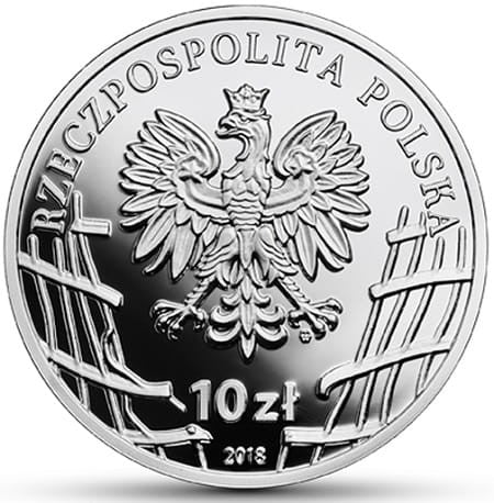 Moneta 10 zł Hieronim Dekutowski "Zapora" 2018