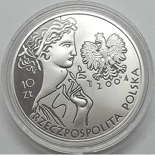Moneta 10 zł Igrzyska Ateny 2004