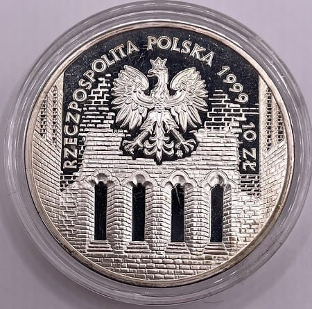Moneta 10 zł Jan Łaski 1999