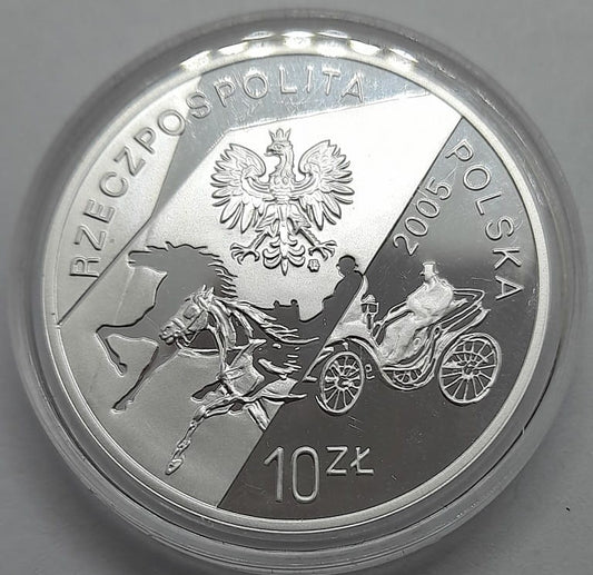 Moneta 10 zł Konstanty Ildefons Gałczyński 2005 r.