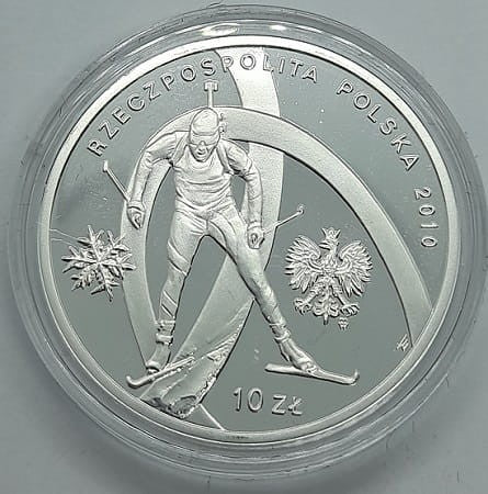 Moneta 10 zł Reprezentacja Olimpijska Vancouver 2010 r.