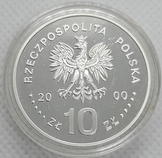 Moneta 10 zł Solidarność 1980-2000 2000 r.
