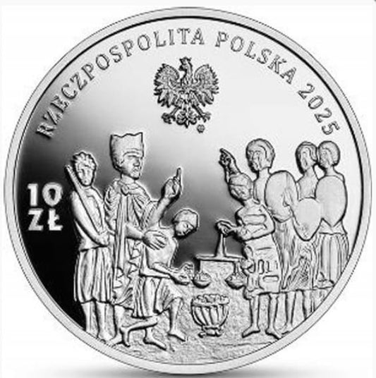 Moneta 10 zł Tysiąclecie koronacji Bolesława Chrobrego 2025