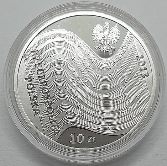 Moneta 10 zł Witold Lutosławski 2013