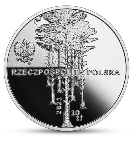 Moneta 10 zł Zbrodnia w Piaśnicy 2021