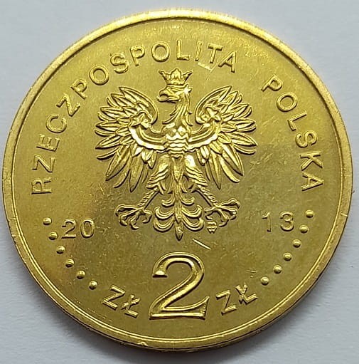 Moneta 2 zł 100 lat Teatru Polskiego w Warszawie 2013