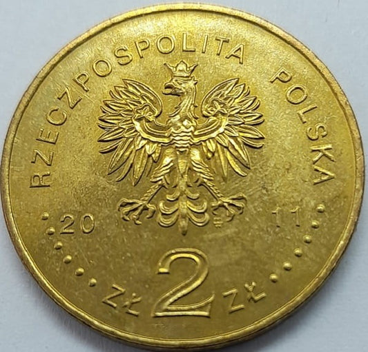 Moneta 2 zł beatyfikacja Jana Pawła II 2011