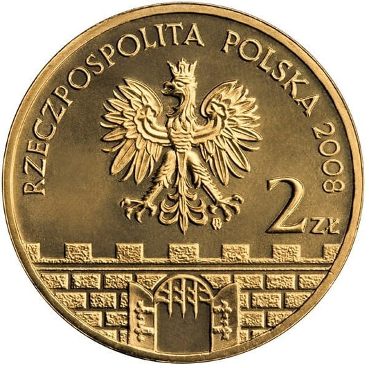 Moneta 2 zł Bielsko-Biała 2008