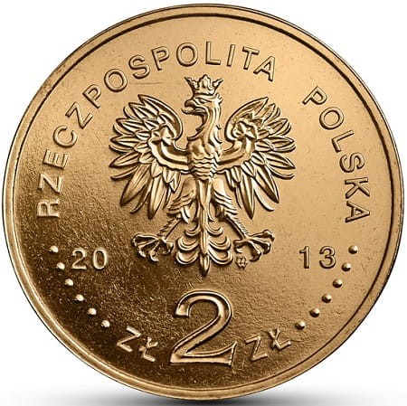 Moneta 2 zł kuter rakietowy Gdynia 2013