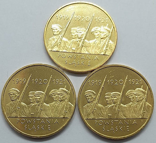 Moneta 2 zł Powstania Śląskie 2011