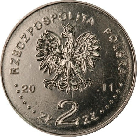 Moneta 2 zł Ułan II Rzeczypospolitej 2011
