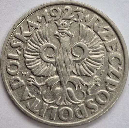 Moneta 20 groszy 1923 stan 2