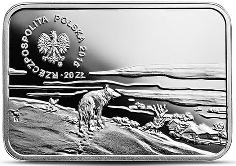 Moneta 20 zł Alfred Wierusz-Kowalski 2015 r.