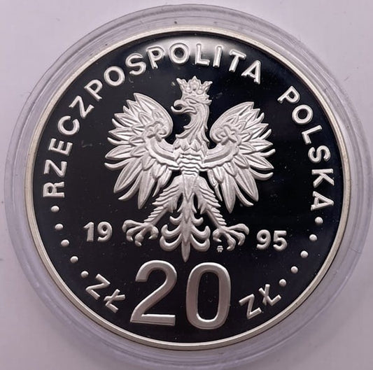 Moneta 20 zł Igrzyska Olimpijskie Atlanta 1995