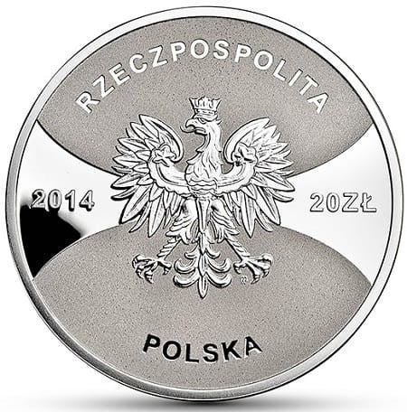 Moneta 20 zł Patrioci 1944 Obywatele 2014 r.