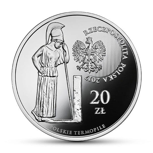 Moneta 20 zł Zadwórze Polskie Termopile 2017