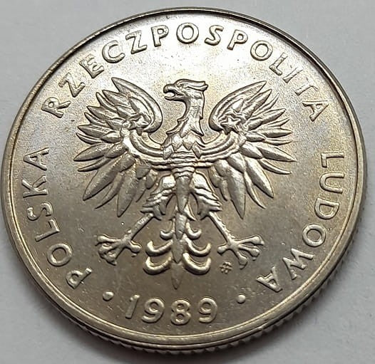 Moneta 20 zł 1989