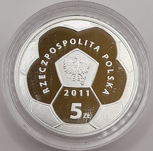 Moneta 5 zł Polonia Warszawa 2011