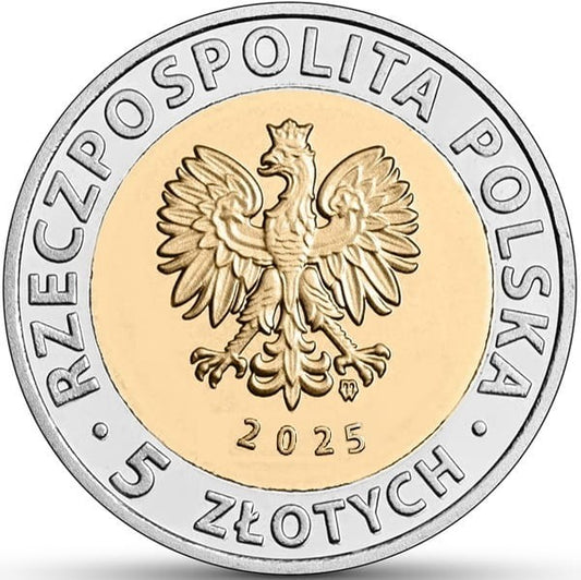 Moneta 5 zł Tykocin 2025