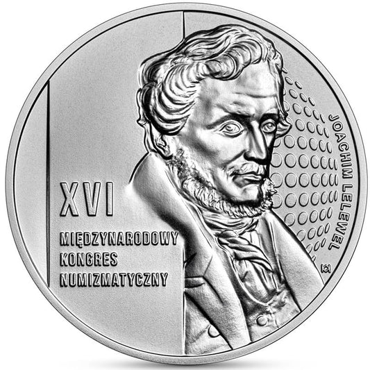 Moneta 50 zł XVI Międzynarodowy Kongres Numizmatyczny 2022