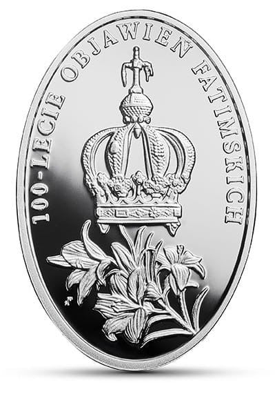 Moneta 10 zł 100-lecie objawień Fatimskich 2017