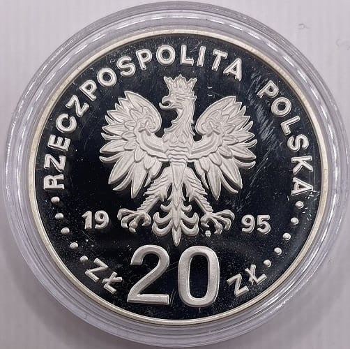 Moneta 20 zł Mikołaj Kopernik ECU 1995