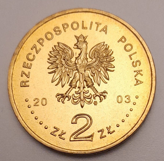Moneta 2 zł gen Stanisław Maczek 2003