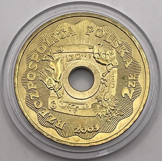 Moneta 2 zł 10-lat WOŚP 2003