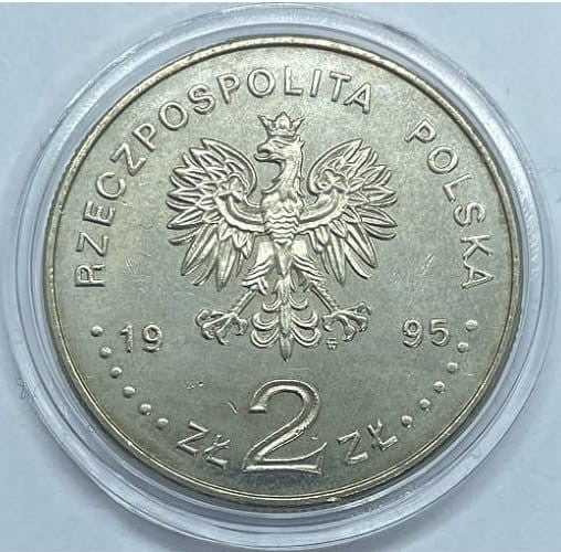 Moneta 2 zł 100 lat Nowożytnych Igrzysk Olimpijskich 1995