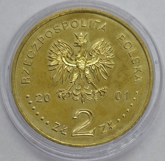 Moneta 2 zł 15-lecie Trybunału Konstytucyjnego 2001