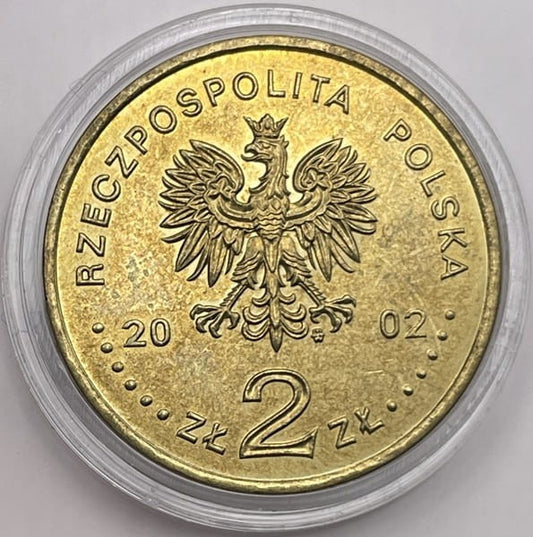 Moneta 2 zł Bronisław Malinowski 2002