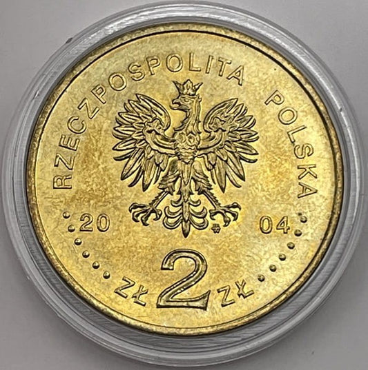 Moneta 2 zł Aleksander Czekanowski 2004